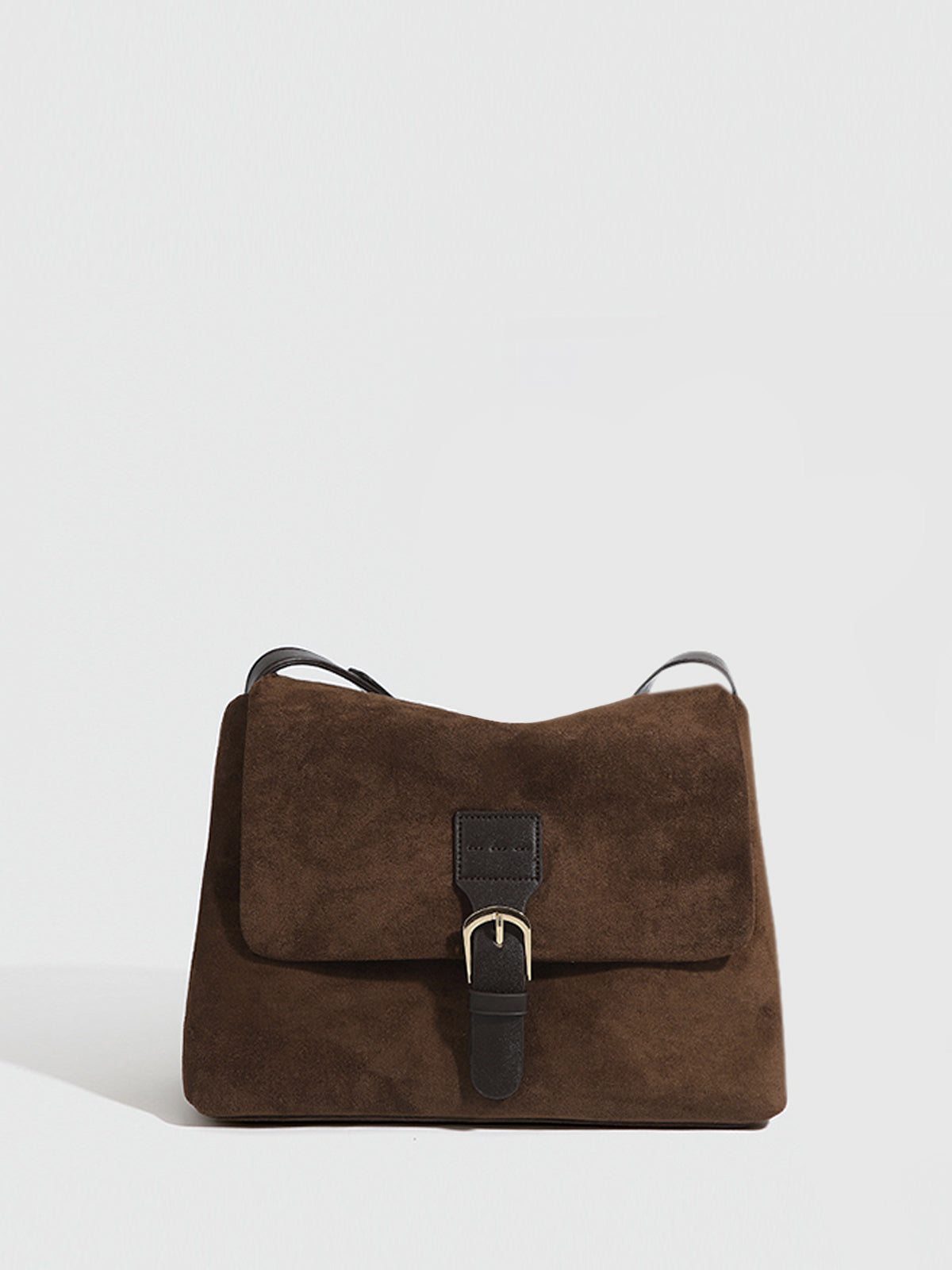 Vintage schouderband met elegante gesp