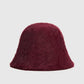 Bucket hoed van natuurlijk conijnenvacht, elegante en comfortabele stijl