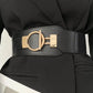 Metalen Lariat Elastische Brede Riem