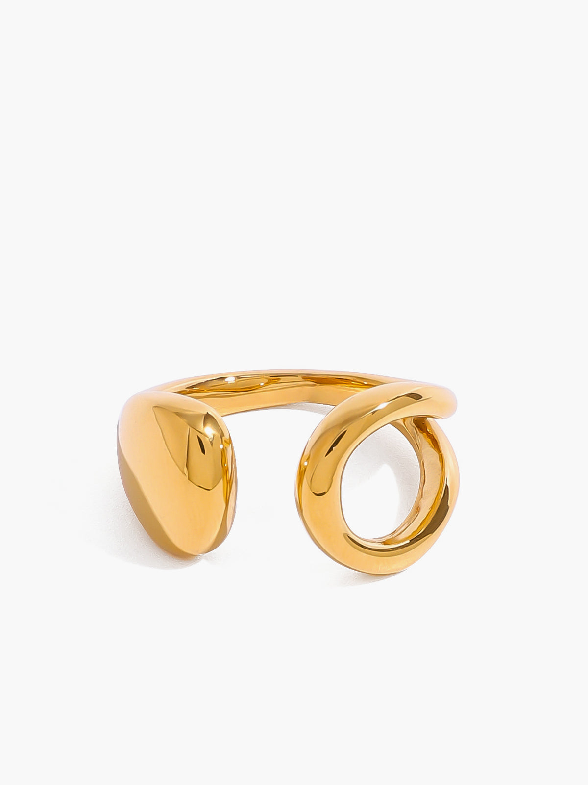 Open snijdring voor een trendy stijl