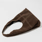 Elegante hobobag met knoopsluiting