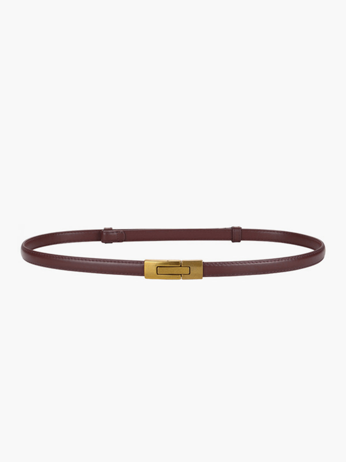 Elegante Vintage Slanke Riem met Magnetische Gesp