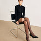 Tulle panty met hartjesprint voor een elegante en romantische stijl
