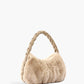 Fluwelen Gevoerde Band Fluffy Schoudertas voor stijlvolle comfort