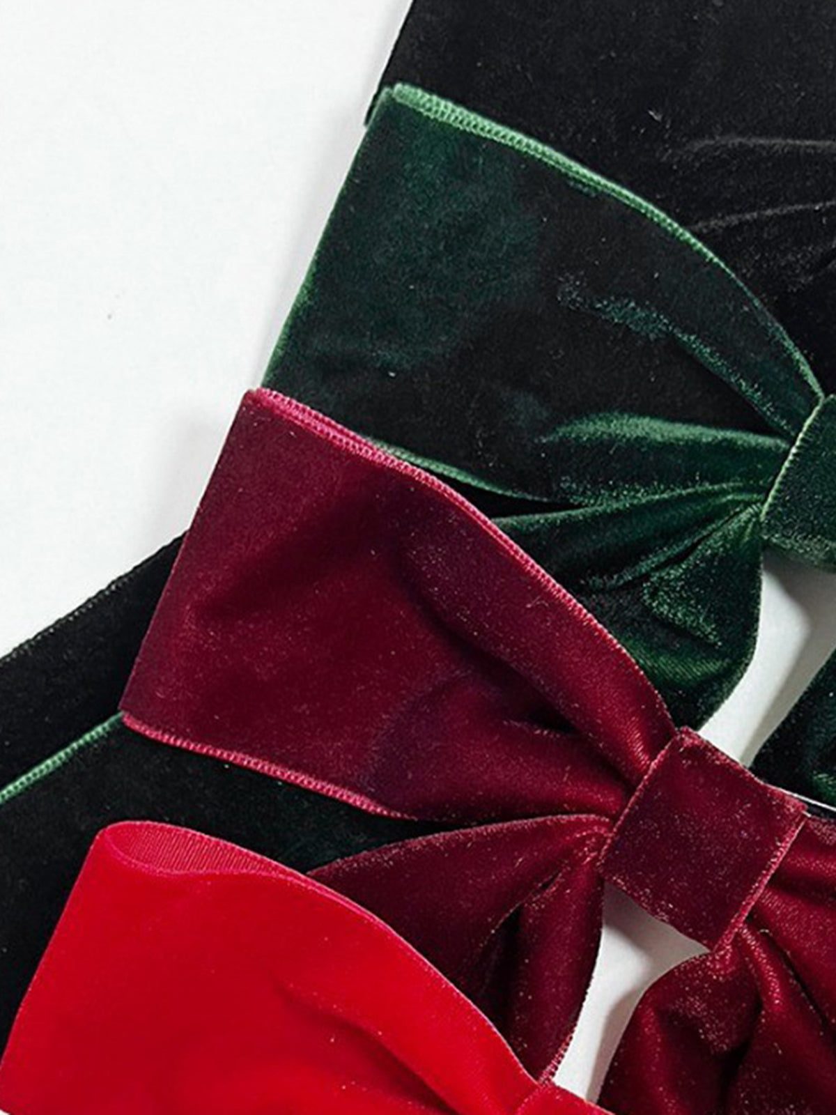 Elegant fluwelen strik haaraccessoire voor een chique uitstraling