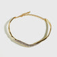 Onregelmatige Ziron Choker Ketting