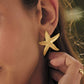 Zeester Oorbellen Goud – Zomerse Statement Studs voor Dames