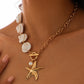 Elegante schelp- en zeesterhanger ketting - Perfect voor de strandliefhebber stijl