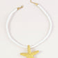 Gouden Stervisketting van touwen voor een elegante zee-look