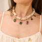 Charm Pendant Beaded Necklace