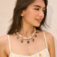 Charm Pendant Beaded Necklace