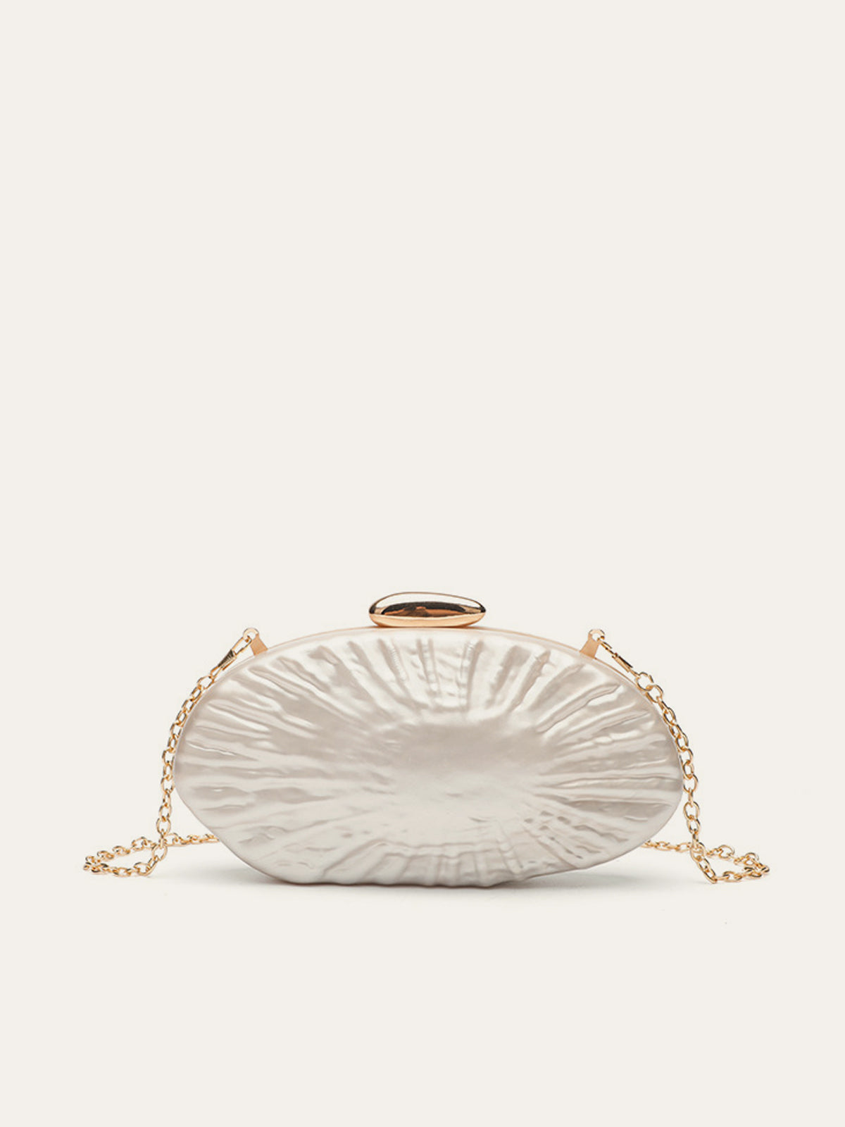 Elegante Parelendoos met gouden ketting voor stijlvolle verschijningen