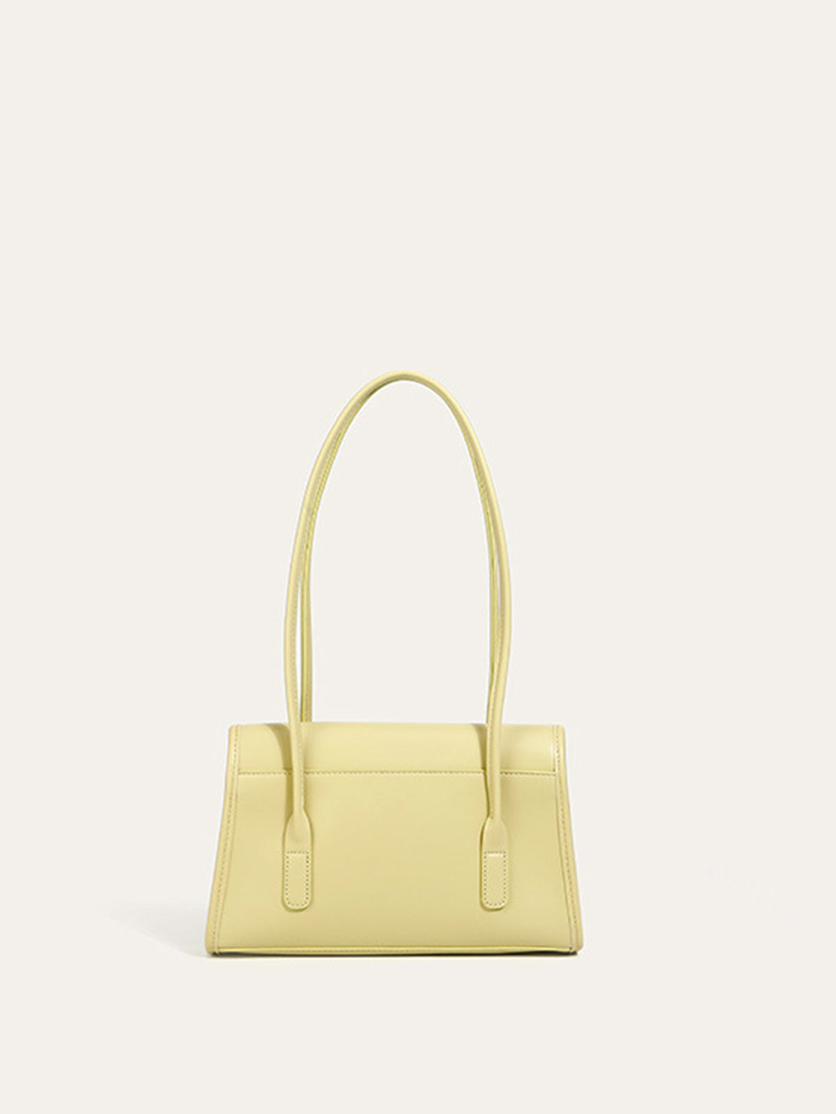 Minimalistische schoudertas met strikdetail