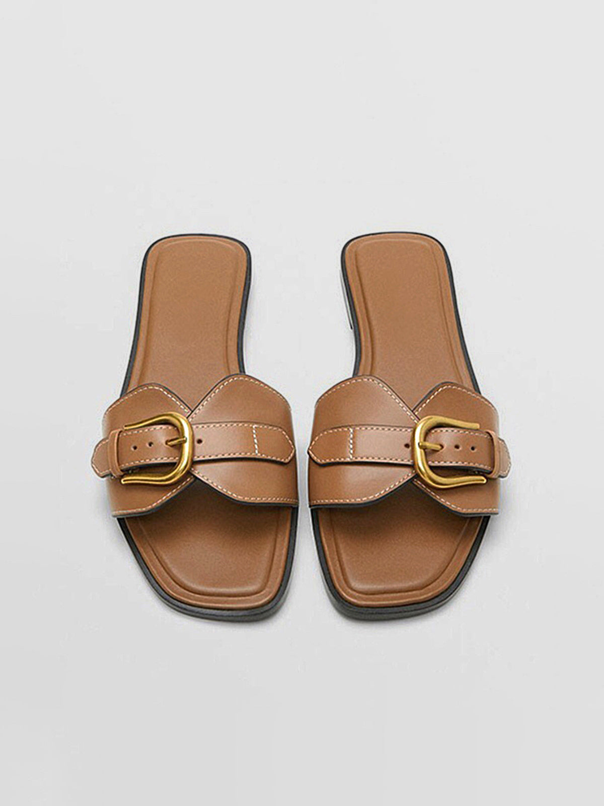 Sandalen met gespband voor een elegante en comfortabele uitstraling