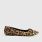 Ballerina’s met Luipaardprint en Strik – Comfortabele Dames Flats