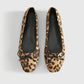 Ballerina’s met Luipaardprint en Strik – Comfortabele Dames Flats