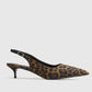 Luxe Flatforms met Luipaardprint voor Kattende Babypakken