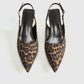 Luxe Flatforms met Luipaardprint voor Kattende Babypakken