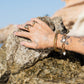 Stijlvolle verstelbare ring met groot hart – Camille elegante design