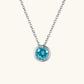 Elegante Geboortesteen Ketting - Amelia für personalisierte Geburtstagsgeschenke