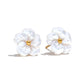 Elegante eeuwige bloem oorbellen