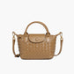 Elegante gevlochten mini-tas voor stijl en functionaliteit