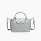 Elegante gevlochten mini-tas voor stijl en functionaliteit