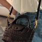Elegante gevlochten mini-tas voor stijl en functionaliteit
