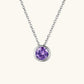 Elegante Geboortesteen Ketting - Amelia für personalisierte Geburtstagsgeschenke