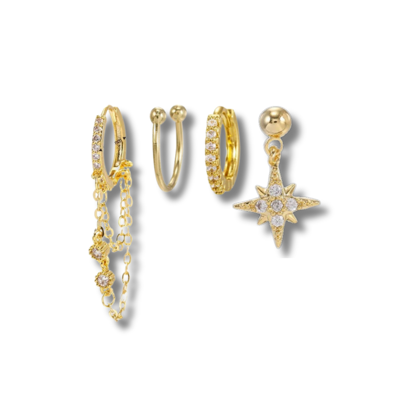 Luxe Glamour Oorbellen - Kiki