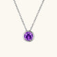 Elegante Geboortesteen Ketting - Amelia für personalisierte Geburtstagsgeschenke