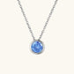 Elegante Geboortesteen Ketting - Amelia für personalisierte Geburtstagsgeschenke