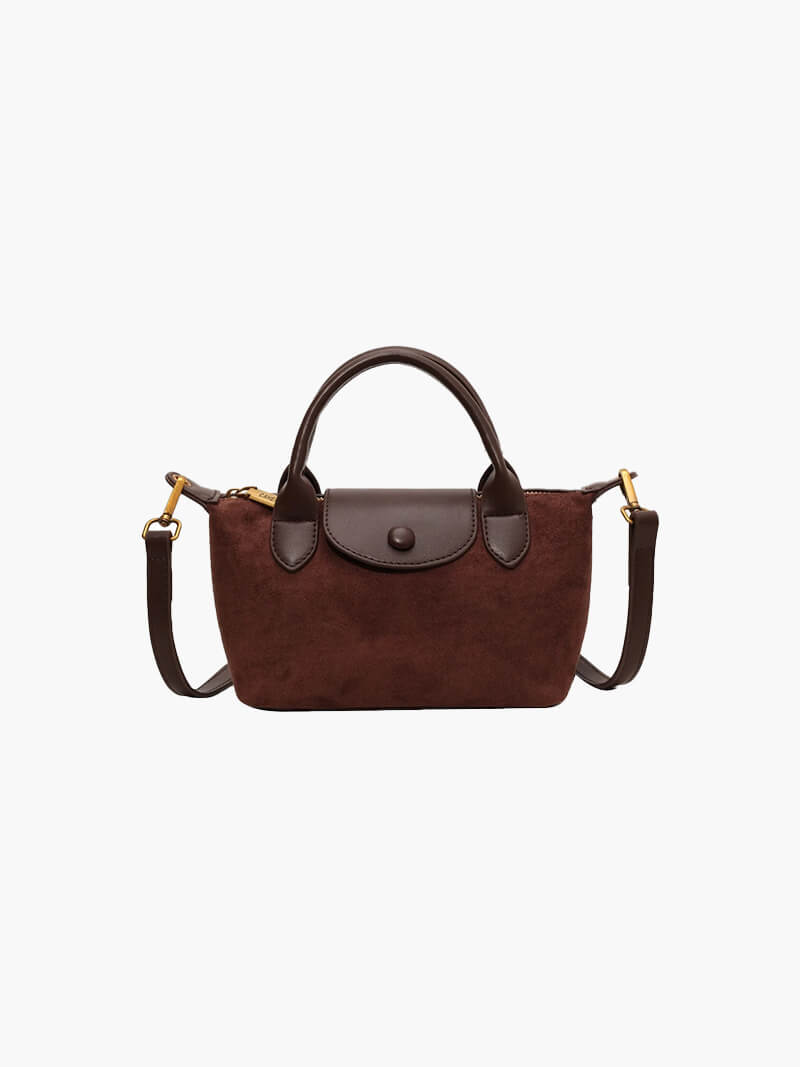 Stijlvolle Mini Suède-Tas – Perfect voor Dagelijkse en Avonduitjes