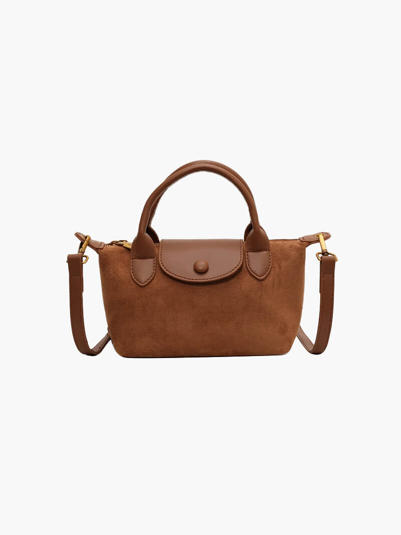 Stijlvolle Mini Suède-Tas – Perfect voor Dagelijkse en Avonduitjes