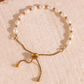 Elegante armband met luxe parels