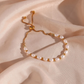Elegante armband met luxe parels