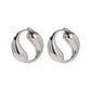 Gouden Golf Hoops Oorbellen