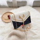 Felica™ | Dames Crossbody Schoudertas | Luxe Glittertas met Gouden Ketting