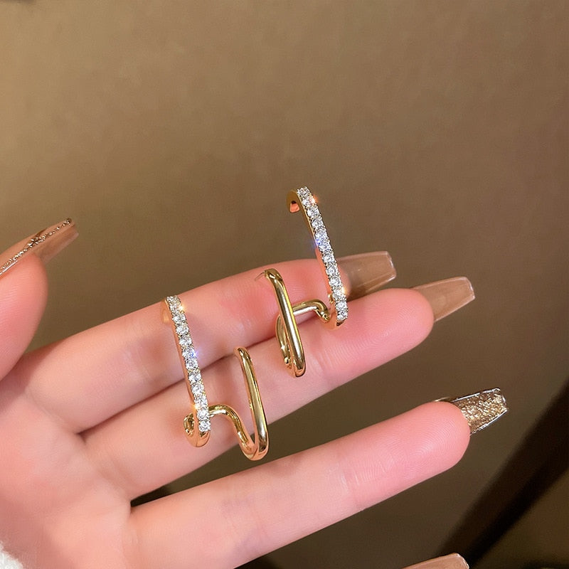 Elegante haak oorbellen - Amina