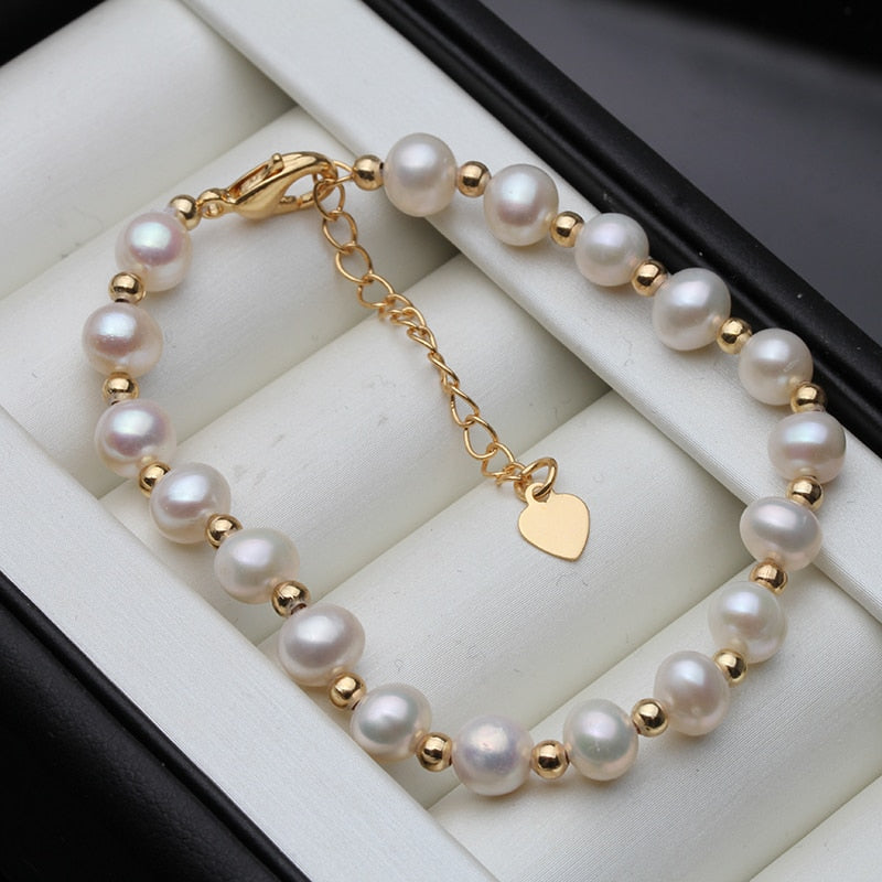 Armband Chérie - Elegante Parel Bedel voor een stijlvolle look