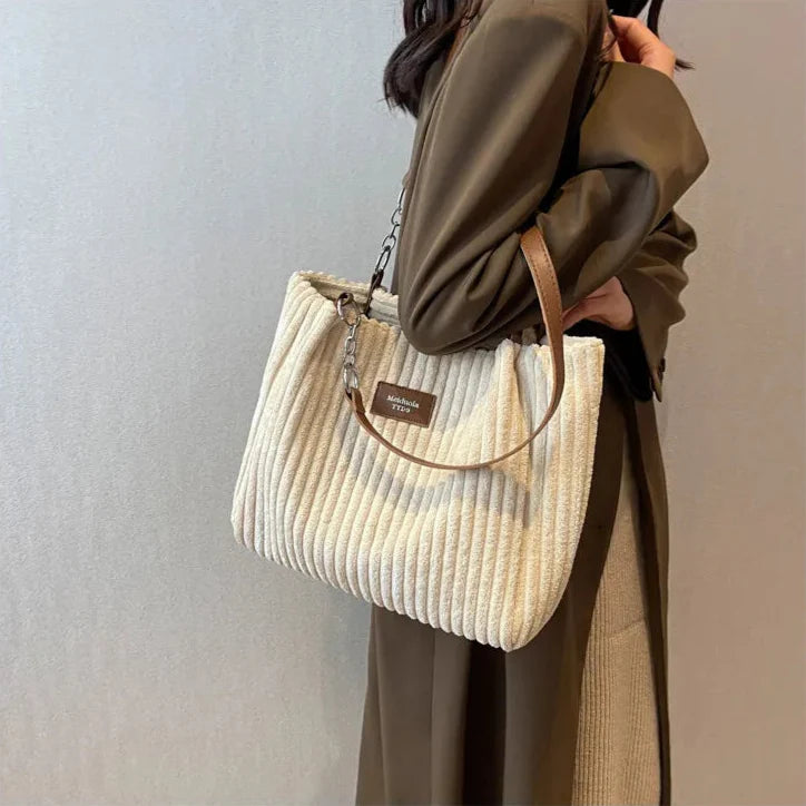 Virella | Corduroy Schoudertas Dames