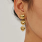 Elegante Gouden Idaya-Oorbellen voor een Stralende Look