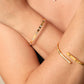 Elegante Dunne Armband met Steentjes – Subtiele Luxe voor Elke Dag