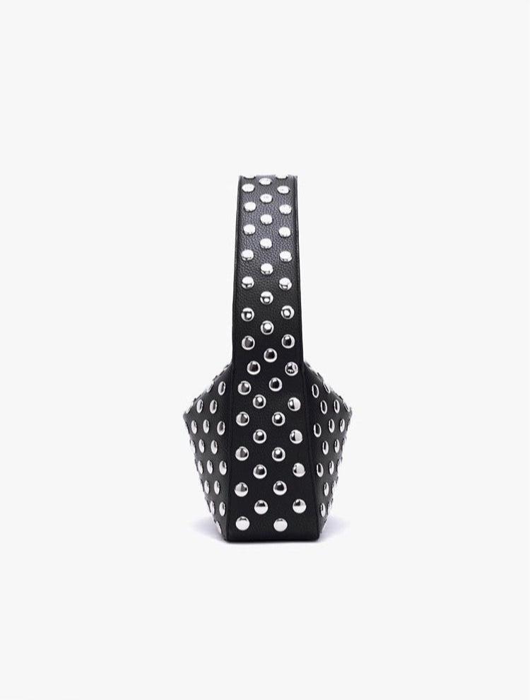 Dottie Zwarte Schoudertas Elegant en Modieus