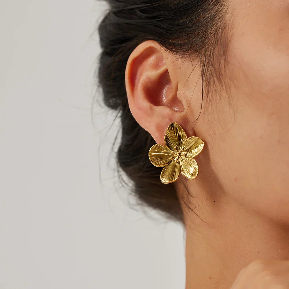 Elegante Arden Oorbellen in Stralend Goud