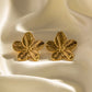 Elegante Arden Oorbellen in Stralend Goud