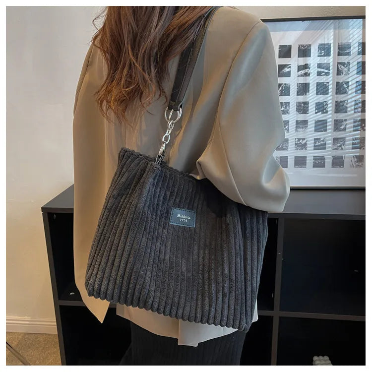 Virella | Corduroy Schoudertas Dames
