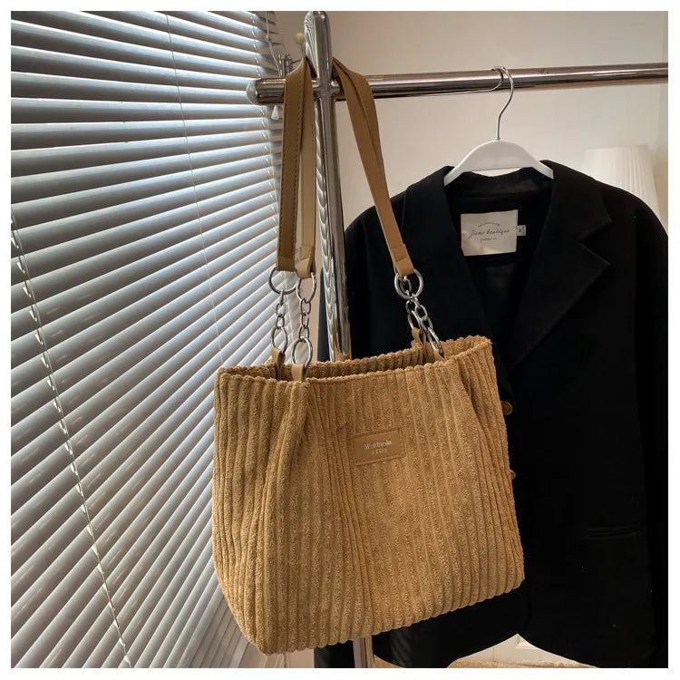Virella | Corduroy Schoudertas Dames