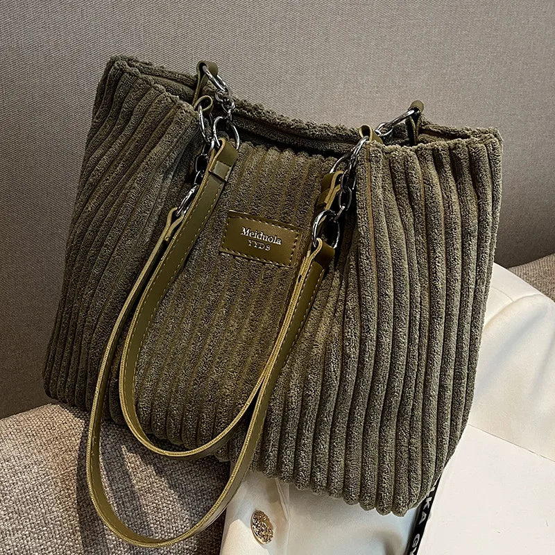 Virella | Corduroy Schoudertas Dames