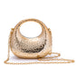 Chic metalen ketting schoudertas voor moeiteloze stijl